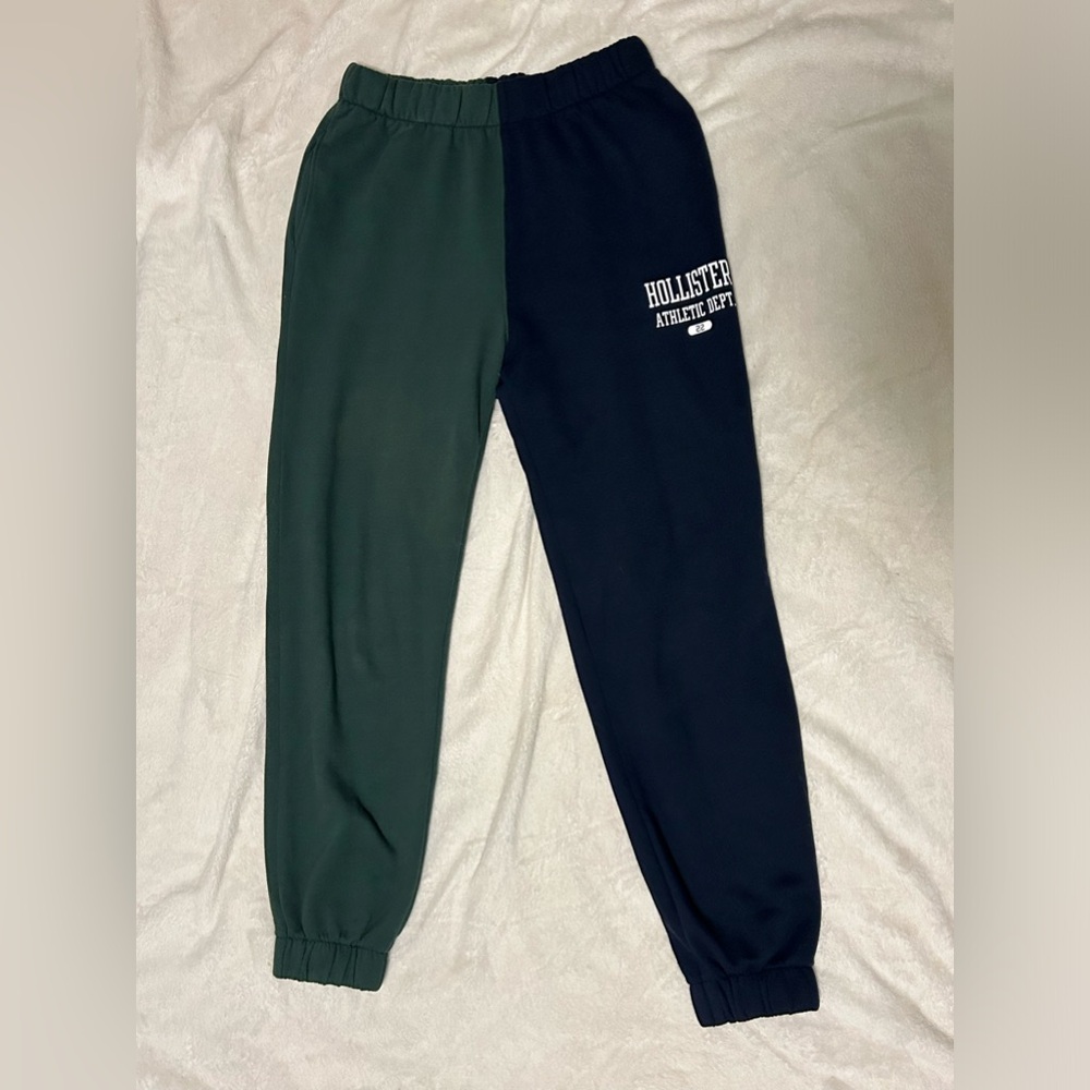 Hollister Split Color Sweatpants, Size: Small, gently worn